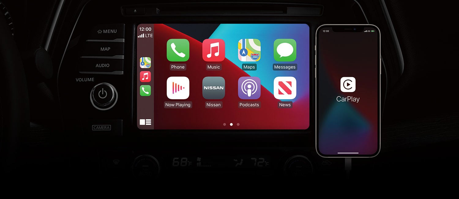 2022 Nissan Maxima touch screen with carplay connected apps | Lynn Layton Nissan in Decatur AL