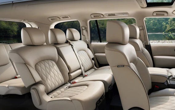 2023 Nissan Armada showing 8 seats | Lynn Layton Nissan in Decatur AL