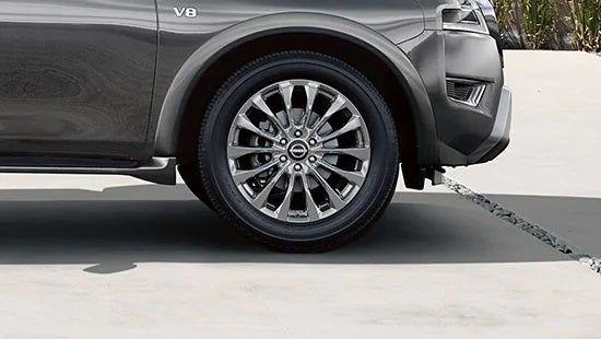 2023 Nissan Armada wheel and tire | Lynn Layton Nissan in Decatur AL
