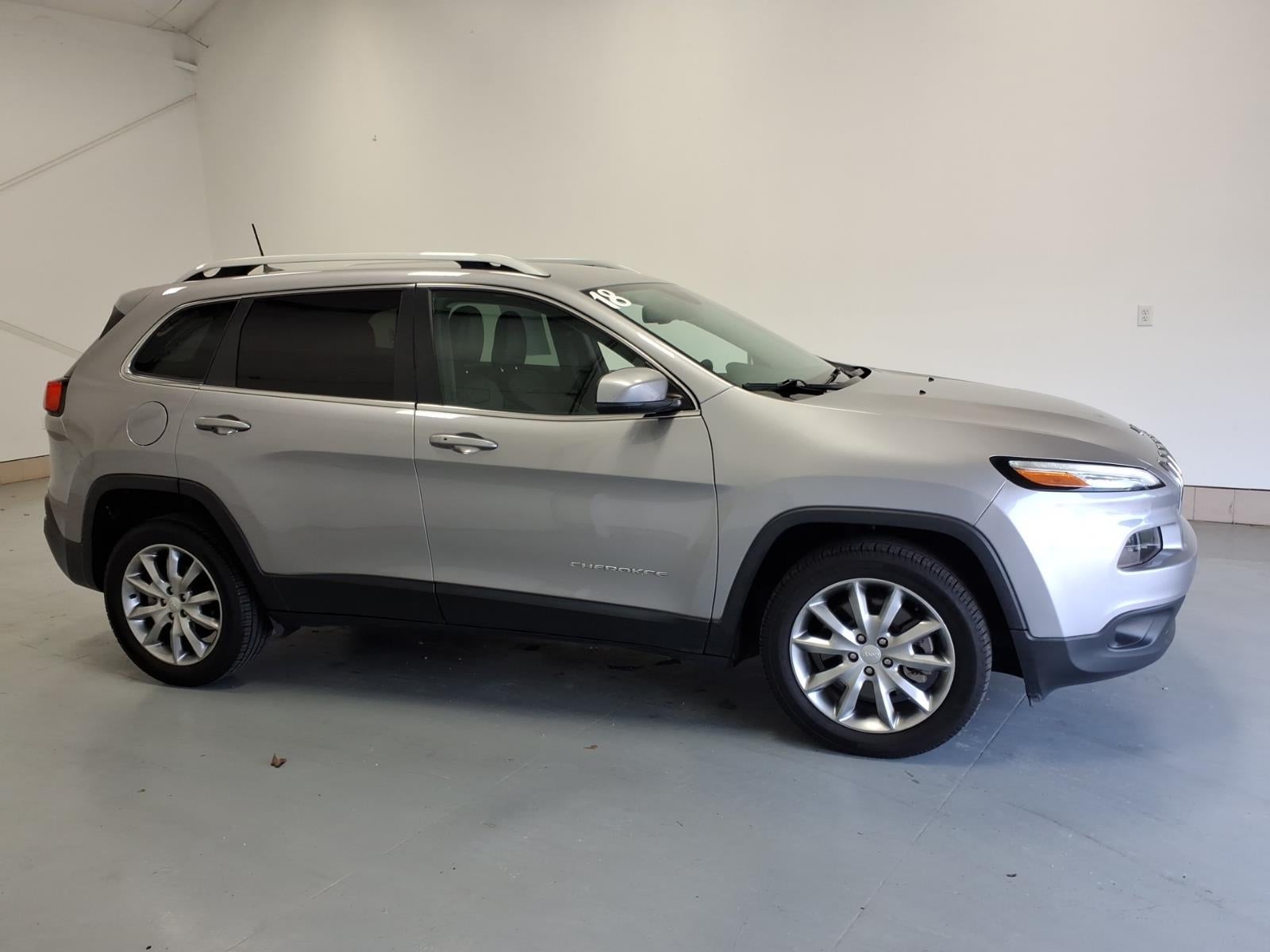 Used 2018 Jeep Cherokee Limited with VIN 1C4PJLDB9JD621241 for sale in Decatur, AL