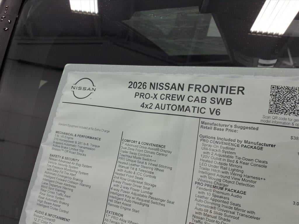 2026 Nissan Frontier PRO-X
