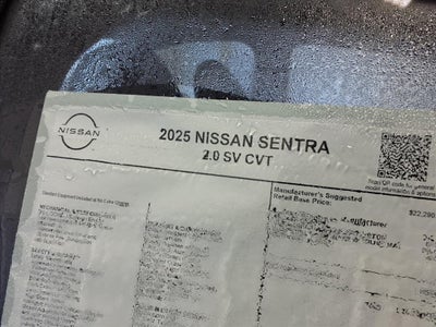 2025 Nissan Sentra SV