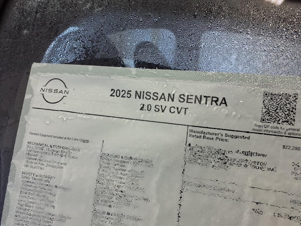 2025 Nissan Sentra SV