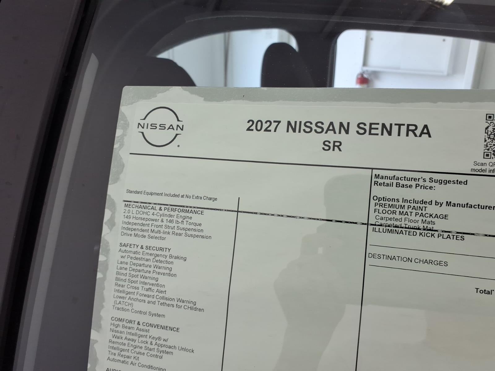 2027 Nissan Sentra SR