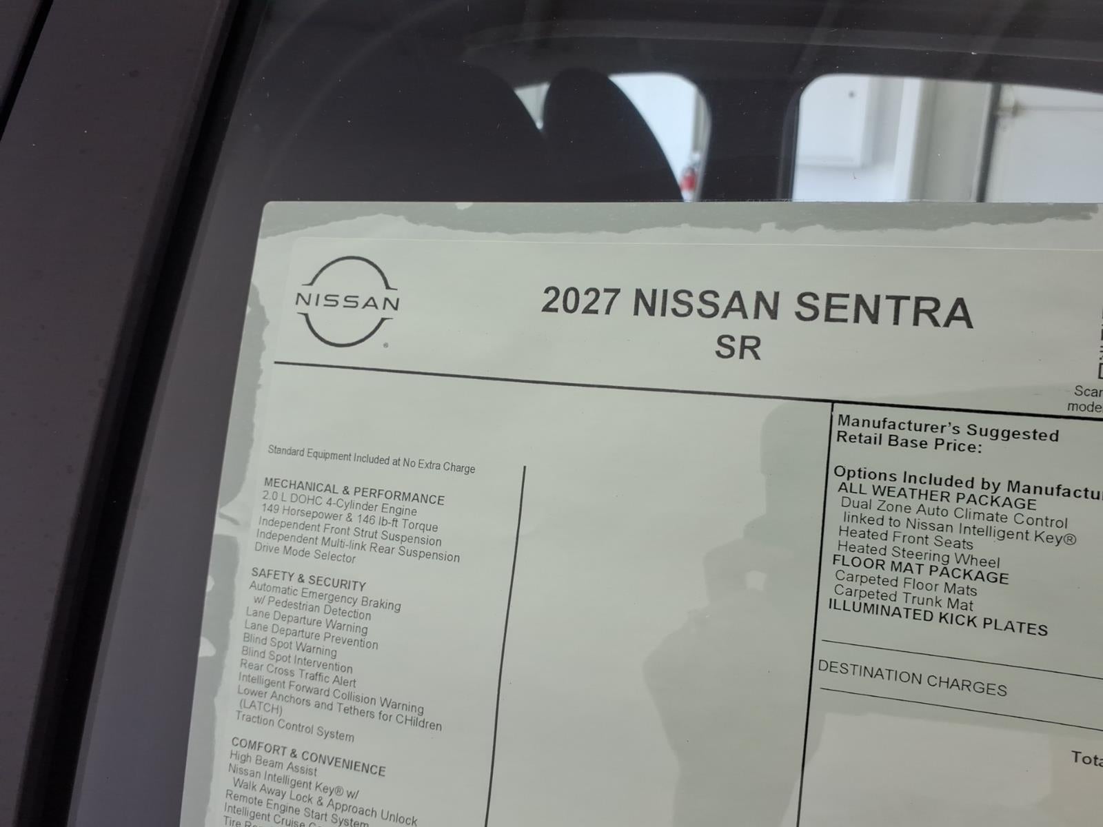 2027 Nissan Sentra SR