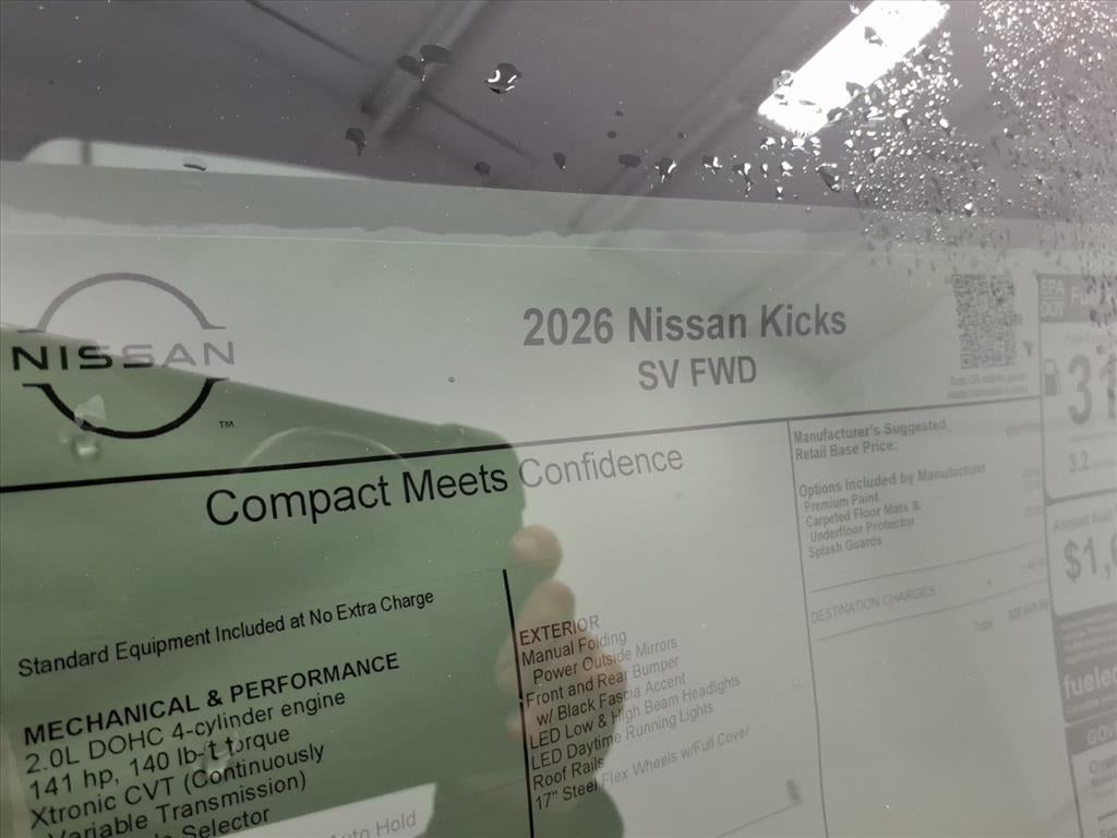 2026 Nissan Kicks SV