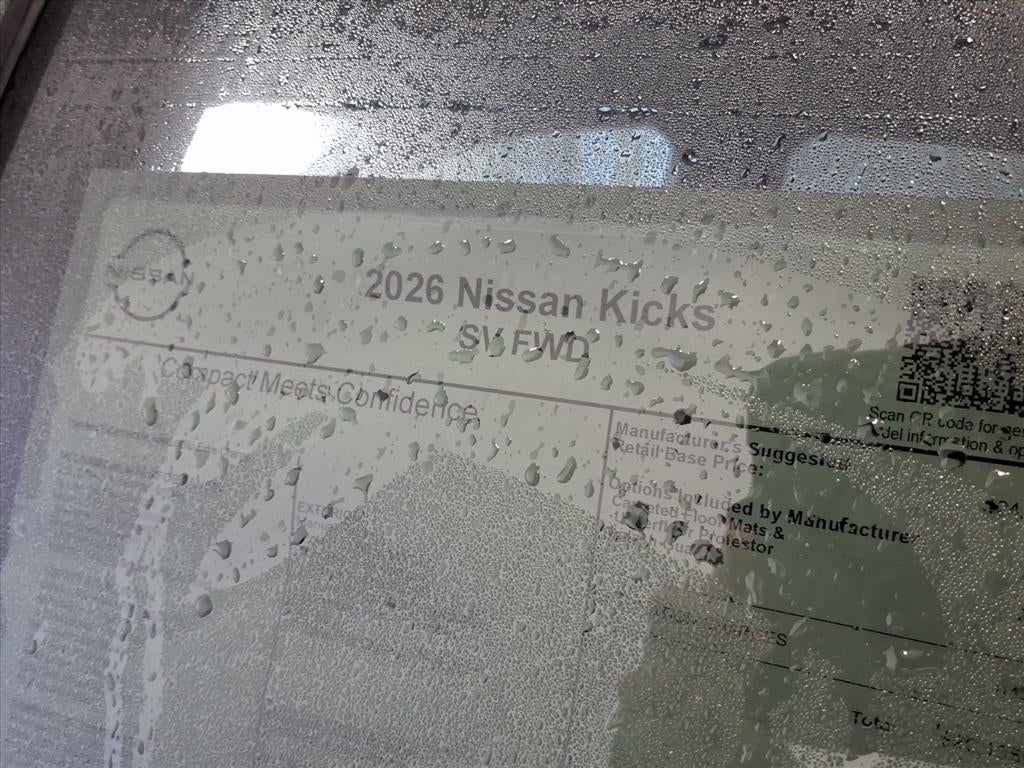 2026 Nissan Kicks SV