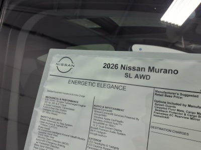 2026 Nissan Murano SL