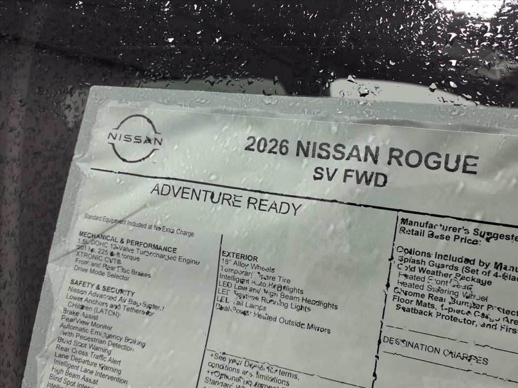 2026 Nissan Rogue SV