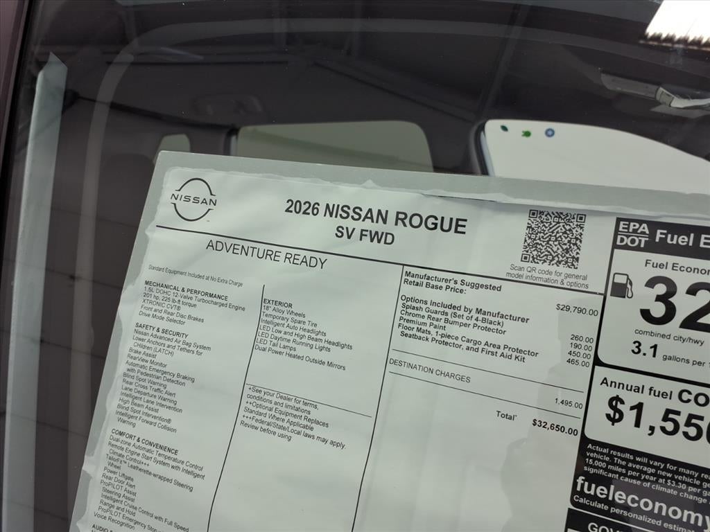 2026 Nissan Rogue SV
