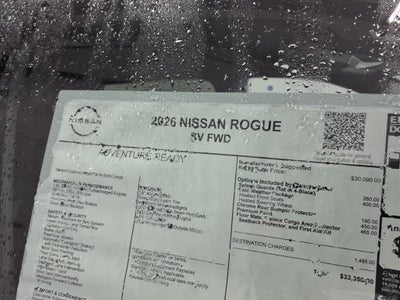 2026 Nissan Rogue SV