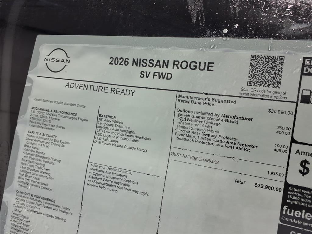 2026 Nissan Rogue SV