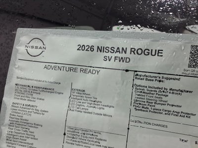 2026 Nissan Rogue SV