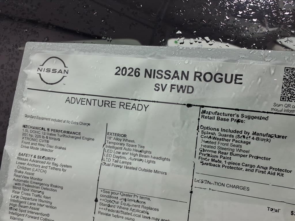 2026 Nissan Rogue SV