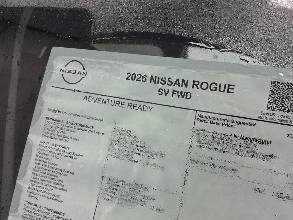 2026 Nissan Rogue SV