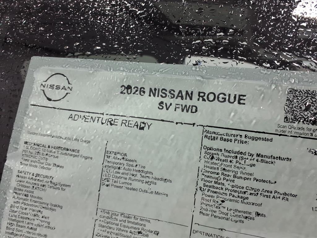 2026 Nissan Rogue SV