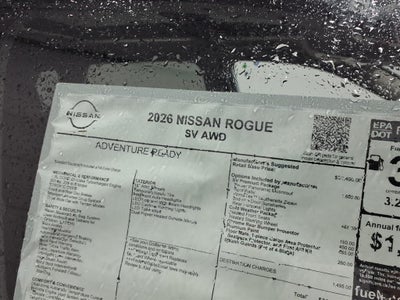 2026 Nissan Rogue SV