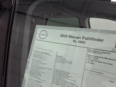 2026 Nissan Pathfinder SL