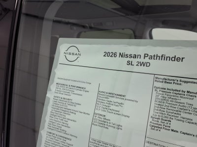 2026 Nissan Pathfinder SL