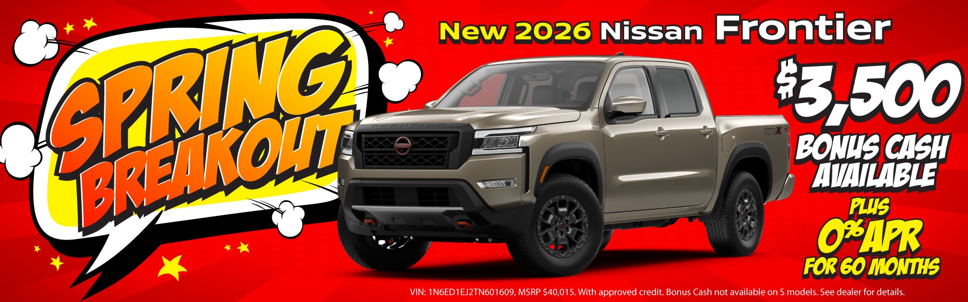 2026 Nissan Frontier